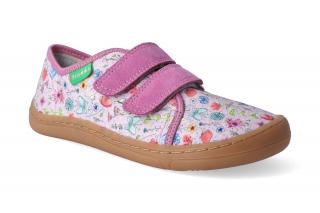 Barefoot tenisky Froddo -  BF Pink+ plátěné Velikost: 27, Délka boty: 183, Šířka boty: 72