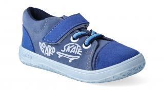 Barefoot tenisky Jonap - B12 modrá skate Velikost: 25, Délka boty: 165, Šířka boty: 70