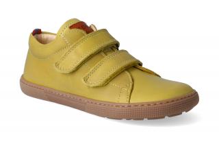 Barefoot tenisky KOEL4kids - Bernardo mustard Velikost: 32, Délka boty: 210, Šířka boty: 80