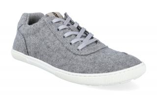 Barefoot tenisky Koel4kids - Fallon Light grey Velikost: 37