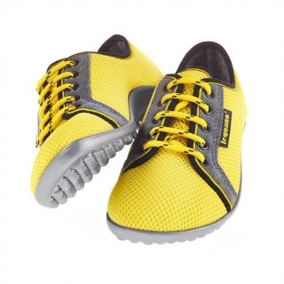 Barefoot tenisky Leguano - Aktiv slunečně žluté Velikost: 38, Délka boty: 240, Šířka boty: 95