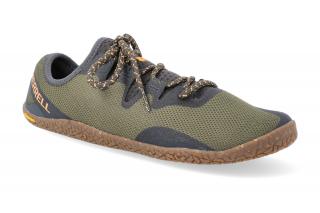 Barefoot tenisky Merrell - Vapor Glove 5 Olive Velikost: 40, Délka boty: 260, Šířka boty: 88