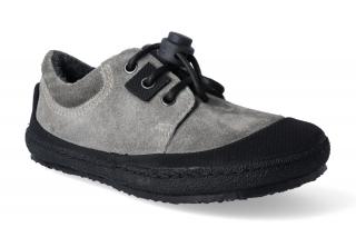 Barefoot tenisky Sole Runner - Pan Grey/Black Velikost: 25, Délka boty: 158, Šířka boty: 72