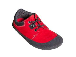Barefoot tenisky Sole Runner - Pan Red/Black Velikost: 25, Délka boty: 158, Šířka boty: 72