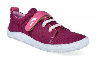 Barefoot tenisky Tikki shoes - Harlequin Textil Ruby Velikost: 35, Délka boty: 228, Šířka boty: 81