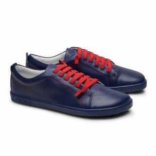 Barefoot tenisky ZAQQ - STIQ Navy Velikost: 41, Délka boty: 265, Šířka boty: 98