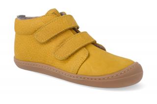 Barefoot zateplená obuv KOEL4kids - Bob ocra Velikost: 25, Délka boty: 160, Šířka boty: 63