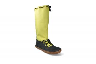 Barefoot zateplená obuv s membránou KOEL4kids - Rana Yellow (32-41) Velikost: 32, Délka boty: 206, Šířka boty: 77