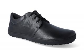 Barefoot zateplená obuv Sole Runner - Kari Smooth Black Velikost: 38, Délka boty: 248, Šířka boty: 95