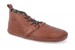 Barefoot zimní obuv Aylla - Tiksi winter Brown L Velikost: 41, Délka boty: 260, Šířka boty: 101