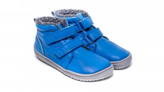 Barefoot zimní obuv Be Lenka - Penguin Blue Velikost: 26, Délka boty: 165, Šířka boty: 72