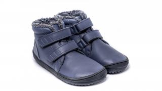 Barefoot zimní obuv Be Lenka - Penguin Charcoal Velikost: 28, Délka boty: 179, Šířka boty: 75
