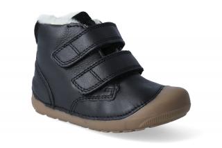 Barefoot zimní obuv Bundgaard - Petit Mid Winter Black Velikost: 24, Délka boty: 150, Šířka boty: 62