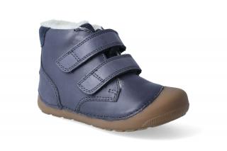Barefoot zimní obuv Bundgaard - Petit Mid Winter Navy Velikost: 25