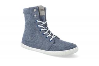 Barefoot zimní obuv Koel4kids - Fabia Jeans Velikost: 37, Délka boty: 240, Šířka boty: 86