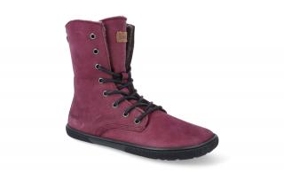 Barefoot zimní obuv Koel4kids - Faro Adult Bordo Velikost: 36, Délka boty: 237, Šířka boty: 84
