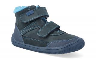 Barefoot zimní obuv Protetika - Tyrel navy Velikost: 20, Délka boty: 130, Šířka boty: 57