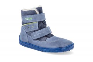 Barefoot zimní obuv s membránou Fare Bare - B5441102 + B5541102 Velikost: 26, Délka boty: 171, Šířka boty: 70