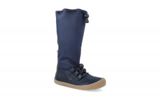 Barefoot zimní obuv s membránou KOEL4kids - Rana Blue (28-31) Velikost: 29, Délka boty: 188, Šířka boty: 75