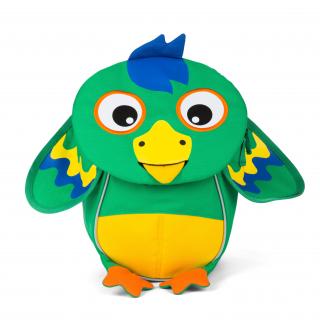 Batůžek pro nejmenší Affenzahn Piet Parrot small - green