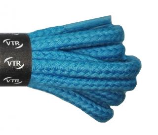 Bavlněné kulaté tkaničky silné Barva: Pastelová modrá, Délka: 120