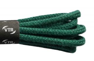 Bavlněné kulaté tkaničky tenké Barva: Zelená, Délka: 60