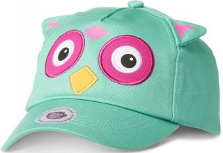 Dětská kšiltovka Affenzahn Owl - turquoise Velikost: S