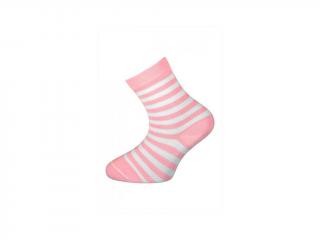 Dětské bambusové ponožky Trepon - Babar Barva: Světle růžová, Velikost: 16-18cm