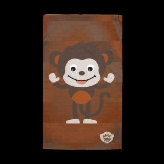 Dětský nákrčník Affenzahn - Monty Monkey brown