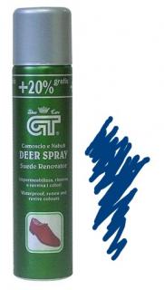 GT Deer Spray - renovátor na velur a nubuk 250 ml Barva: Modrá