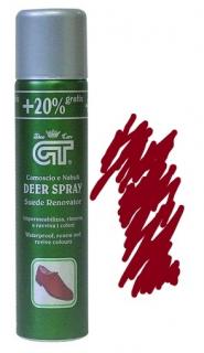 GT Deer Spray - renovátor na velur a nubuk 250 ml Barva: Vínová