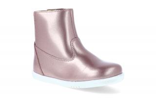 Kotníková obuv Bobux - Paddington Rose gold Velikost: 25, Délka boty: 166, Šířka boty: 65