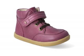 Kotníková obuv Bobux - Timber Boot Plum Velikost: 30, Délka boty: 200, Šířka boty: 72