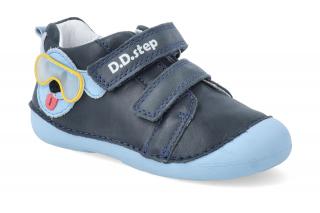 Kotníková obuv D.D.step S015-412 Royal Blue Velikost: 20, Délka boty: 133, Šířka boty: 61