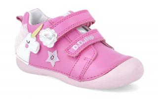 Kotníková obuv D.D.step S015-706A Dark Pink Velikost: 21, Délka boty: 138, Šířka boty: 63