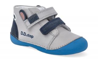 Kotníková obuv D.D.step S015-803A Grey Velikost: 20, Délka boty: 133, Šířka boty: 61