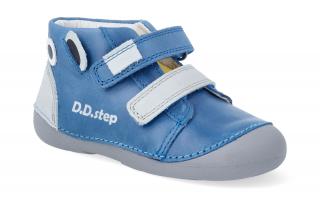 Kotníková obuv D.D.step S015-803B Sky Blue Velikost: 20, Délka boty: 133, Šířka boty: 61
