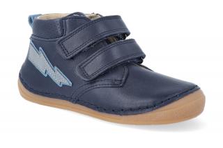 Kotníková obuv Froddo - Flexible Dark blue s aplikací Velikost: 21, Délka boty: 130, Šířka boty: 59