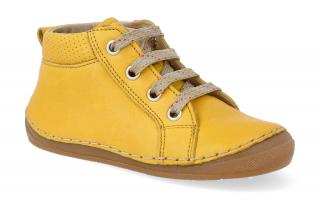Kotníková obuv Froddo - Flexible Dark yellow tkanička Velikost: 25, Délka boty: 159, Šířka boty: 62