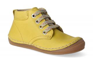 Kotníková obuv Froddo - Flexible Yellow tkanička Velikost: 22, Délka boty: 140, Šířka boty: 64