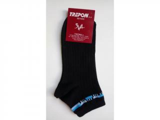 Nízké ponožky Trepon - Tosca černé Velikost: 24-25cm