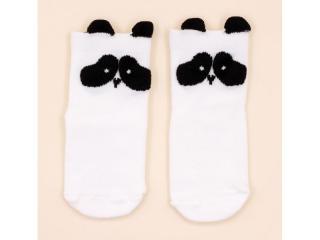 Ponožky Attipas - Panda White bambusové Velikost: S