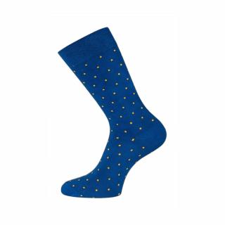 Ponožky k obleku Trepon - Kamil - modré Velikost: 28-30cm