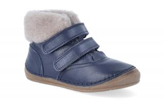 Zimní obuv Froddo - Flexible Sheepskin Girl Blue Velikost: 24, Délka boty: 155, Šířka boty: 66