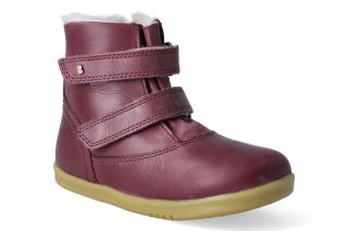 Zimní obuv s membránou Bobux - Aspen Boot Plum Velikost: 31, Délka boty: 208, Šířka boty: 73
