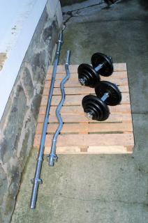 Sada činek 57kg TMS