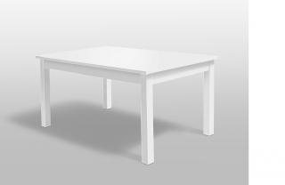 Jídelní stůl bez rozkladu 120x110 cm / 25mm barva lamina: bílá