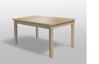 Jídelní stůl bez rozkladu 120x80 cm / 18mm barva lamina: dub sonoma