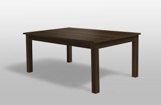 Jídelní stůl bez rozkladu 160x115 cm / 25mm barva lamina: ořech