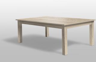 Jídelní stůl bez rozkladu 190x115 cm / 25mm barva lamina: dub sonoma